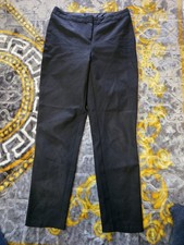 F&F Black Smart Trousers Size Uk 8 Immaculate Condition Very Comfy And Smart