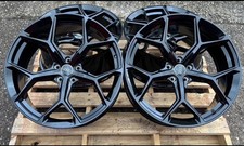18" 2023 RS6 Style Alloy Wheels Gloss Black Golf MK5 MK6 MK7 MK7.5 Audi A3 A4 A6