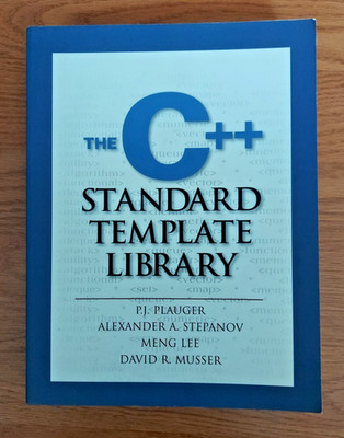 The C++ Standard Template Library by Plauger, Stepanov, Lee, Musser Book 2001