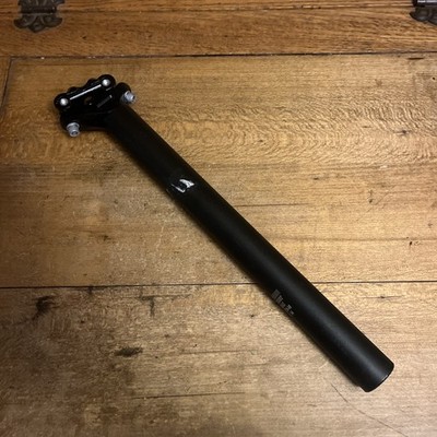 Vintage NOS Promax Black Seat Post 30.9  ~missing Lower Seat Clamp~ 00s MTB