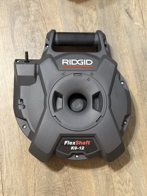#ad Ridgid FlexShaft K9 12 Wall to Wall Drain Cleaning Machine 74978 Gray $139.99