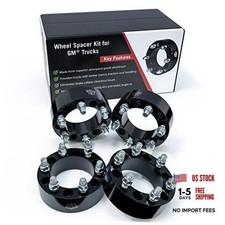 6x5.5 Wheel Spacers 2 Inch, Set of 4-6 Lug 50mm Wheel Centric Adapter 2 Inches