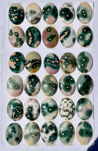 Ocean Jasper Cabs Lots #1, #2, & #3 ** The Crafty Wolf