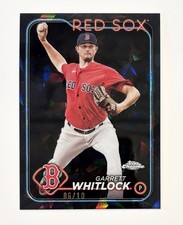 2024 Topps Chrome Sapphire Edition Black Refractor /10 Garrett Whitlock #477