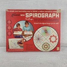 1970 Kenner Spirograph Drawing Set Vintage 401 Drawing Set COMPLETE No Pens