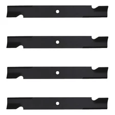 Qty 4: Notched High-Lift Mower Blade Fits Dixie Chopper Replaces 30227-60