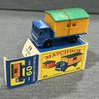 Vintage Matchbox Lesney no 60 Truck with Site Office with Original Box