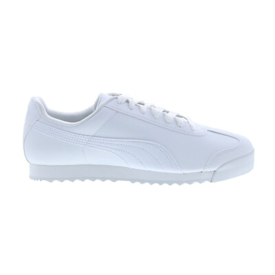 Puma Roma Basic 35357221 Mens White Synthetic Lifestyle