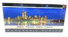 NIB New York New York Skyline Panoramic Puzzle 750 Pieces Factory Sealed Box