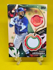 2024 Topps Holiday - Relics Randy Arozarena #RC-RA (MEM)