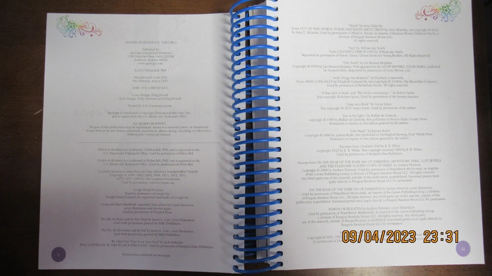 WRITERS IN RESIDENCE, VOL. 2 - JOURNEYMAN By Debra Bell **BRAND NEW** - Image 2 of 4