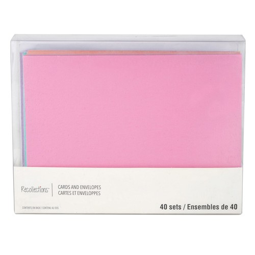 Shimmer Cards & Envelopes by Recollections™, 5" x 7"