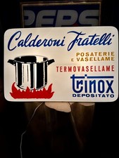 Insegna pubblicitaria luminosa Vintage “TRINOX”