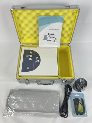 Ionic Detox Foot Spa Bath Machine Kit W FIR Belt & Case Model SUK-803 New