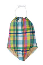SQUIRTINI BIKINI Multicolor One Piece Swimsuit for Girl Size 14 NWT