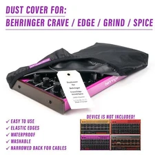 DUST COVER for Behringer Crave / Edge / Grind / Spice (for travel and storage)