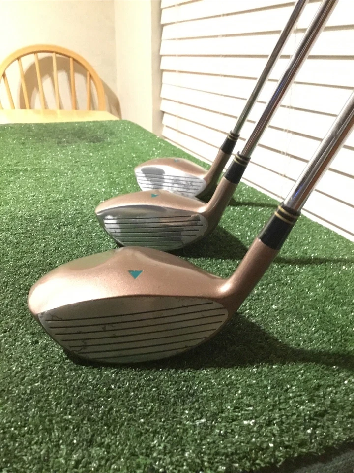 Square Two Ladies Agree Pro Design Full Set (D, 3W, 5W, 4-PW-SW) Steel Shafts - Image 2 of 4