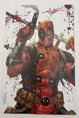 [SIGNED W/COA] Deadpool / Wolverine #1 Unknown Comics Tyler Kirkham Exclusive Vi