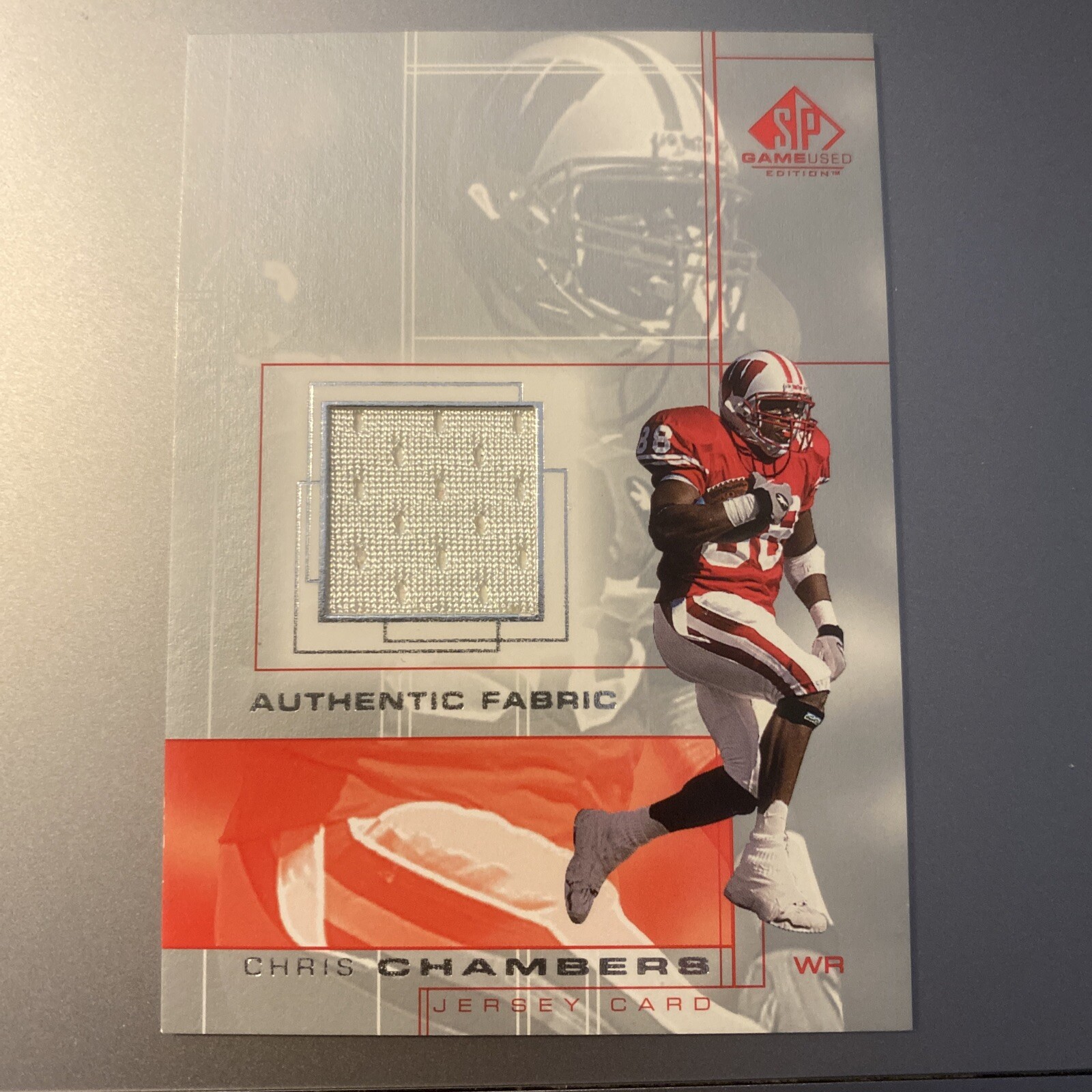 2001 SP Game Used Edition Authentic Fabric #CC Chris Chambers Jersey