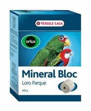 Orlux Mineral Bloc Loro Parque 400g &ndash; Mineralstein f&uuml;r Papageien und Sittiche