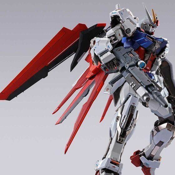BANDAI Metal Build Strike Gundam + Aile striker METAL BUILD 10th