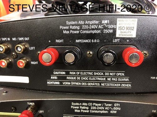 AUDIO INNOVATIONS ALTO CT-1 CD/TUNER WORKING + DEAD AM-1 AMPLIFIER + REMOTE L@@K - Picture 13 of 17