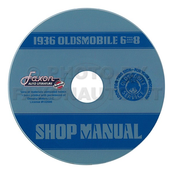1936 Oldsmobile 6 Und 8 Reparatur Cd Werkstatt Handbuch Reparatur Service 36-image