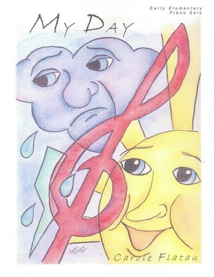 My Day Early Elementary Piano Solo Sheet Music 2005 Flatau Meyers Art