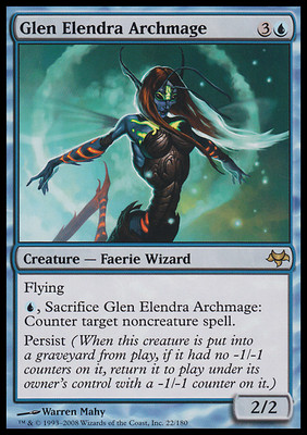 MTG GLEN ELENDRA ARCHMAGE EXC - ELENDRA GOLA ARCIMAGA - EVN - MAGIC