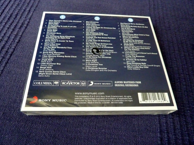 3xCD The Real Christmas Weihnachten Navidad Noel Williams Como Presley Autry Day - Bild 3 von 3