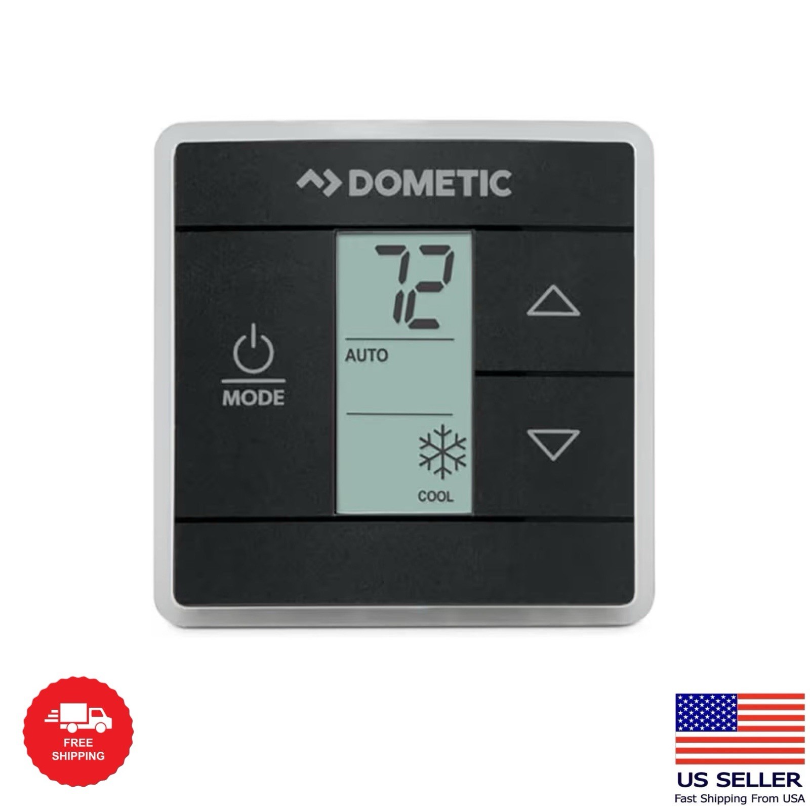 Dometic Standard CT Single Zone Thermostat, Black