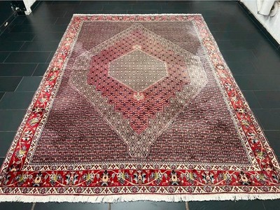 Bidjar Mahi Perserteppich handgeknüpft 354x254cm Korkwolle TOP