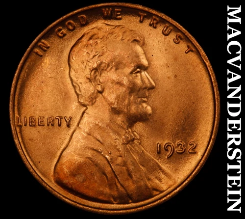 1932 Lincoln Cent- Super Choice Gem Brilliant Uncirculated++++ Luster #J2232