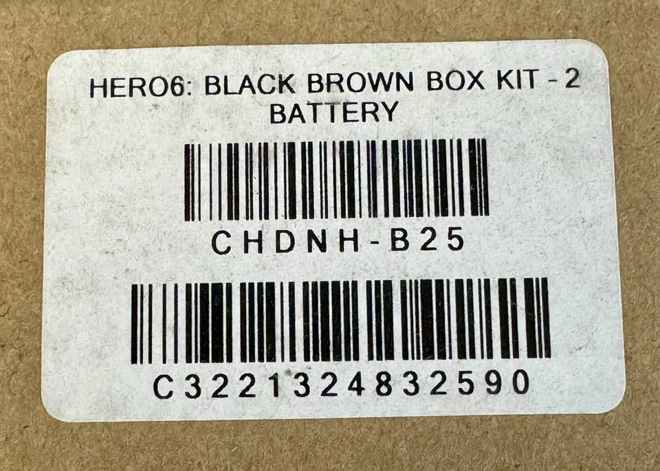 GoPro Hero 6 Black Action Camera Bundle (Two Batteries) NOS - Image 3 of 4