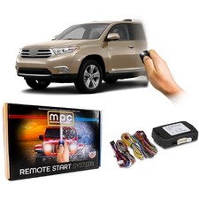 Add-on Remote Starter For 2008-2013 Toyota Highlander Hybrid Push-to-start