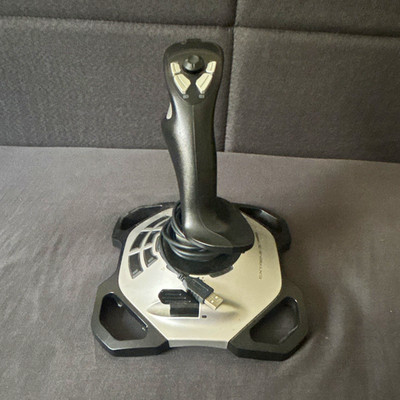 Logitech Extreme 3D Pro USB Wired PC Joystick Flight Stick Black/Silver