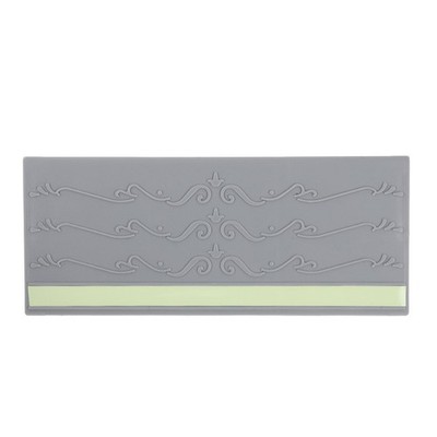Threshold Ramp:1.4'' Rise, 4'' Wide, Non-Slip Night Glow Door Entry Ramp Doorways