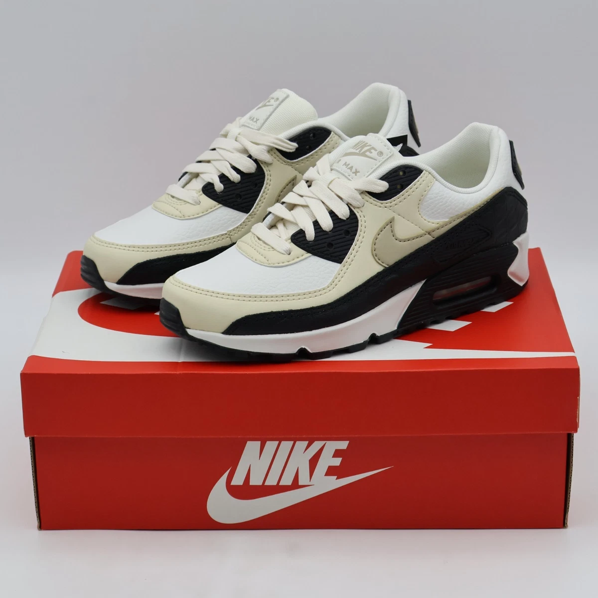 Nike Air Max 90 Sail Dark Khaki W for sale | eBay