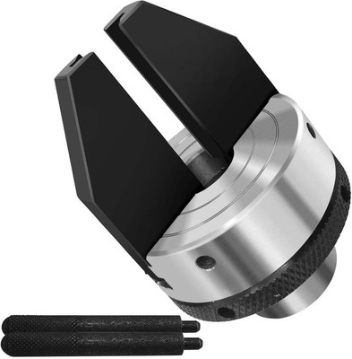 2-inch 2-Jaw Pen Drilling Wood Lathe Chuck with 1'' X 8TPI Direct Medium