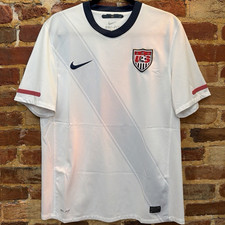 Nike USA Dri-FIT Authentic Soccer Jersey Shor...