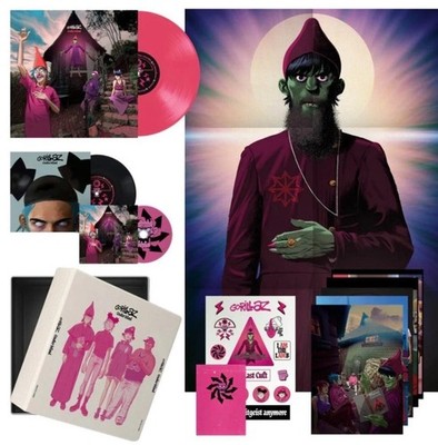 Gorillaz - Cracker Island Deluxe Boxset (SEALED) w/ coloured vinyl
