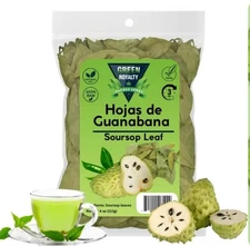 Organic Soursop Leaves Graviola Leaves Hojas de guanabana MADE IN MEXICO 400pcs