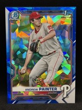 2021 Bowman Chrome Draft Sapphire Edition - Andrew Painter #BDC-10 1st Bowman
