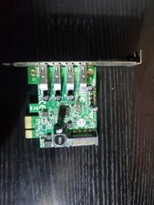 StarTech.com PEXUSB3S4V 4 Port PCI Express PCIe SuperSpeed USB 3.0 Controller