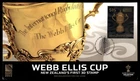 Mayfairstamps New Zealand FDC 2011 Webb Ellis Cup Rugby first 3D stamp First Day