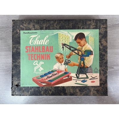VTG Thale Stahlbau Technik Metal Construction Set Modell 53 Krause & Co German