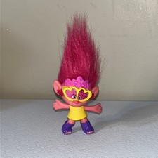 DREAMWORKS TROLLS POPPY 3  ACTION FIGURE TOY PRE-OWNED 