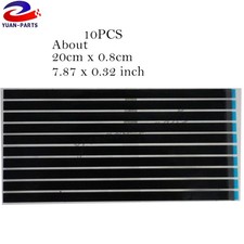 New 10PCS Pull Tabs Stretch Release Adhesive Strips Tape For LCD Panel Screen US