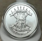 2013 Molon Labe "Come And Take It" 1oz Silver Round - Pristine - Neat Design