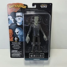 BendyFigs Frankenstein 7" Figure Universal Monsters *FREE SHIPPING* New / Sealed